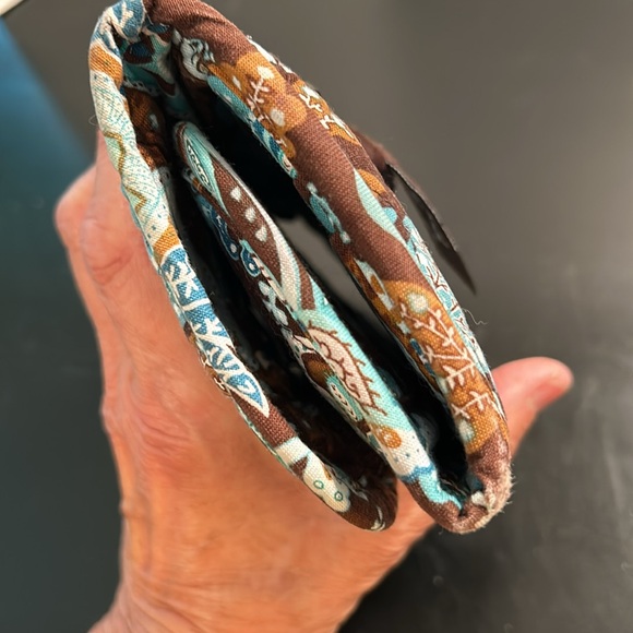 Vera Bradley JAVA Blue Wallet - Picture 7 of 7
